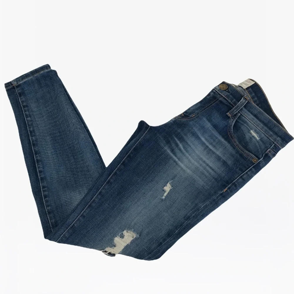 Current/Elliott Mid-Rise Distressed Women’s Jeans - 28